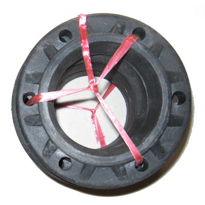 4寸扩口玻璃冷凝器配套胶木法兰上口径147mm下口径134mm左右现货