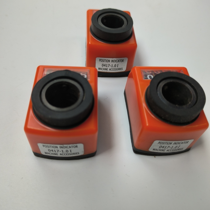 位置显示器橙色机床丝杆轴转动工业机械计数器木工数字位置显示器