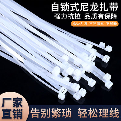 尼龙塑料扎带卡扣强力束