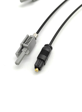 TOSLINK方头 卡扣接头HFBR-4503Z光纤跳线 SPDIF纺织机工控变频器
