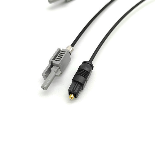 TOSLINK方头 卡扣接头HFBR-4503Z光纤跳线 SPDIF纺织机工控变频器
