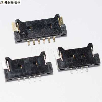 超薄连接器卧式贴片针座