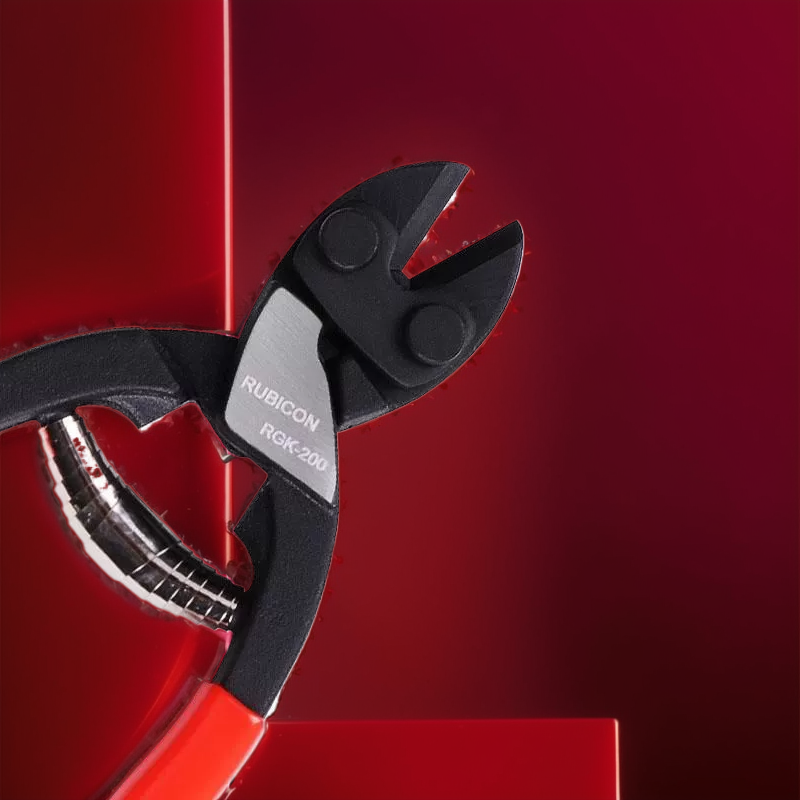 罗宾汉RUBICON钢丝钳8寸蛇头剪省力钢线钳强力剪线钳RGK-200