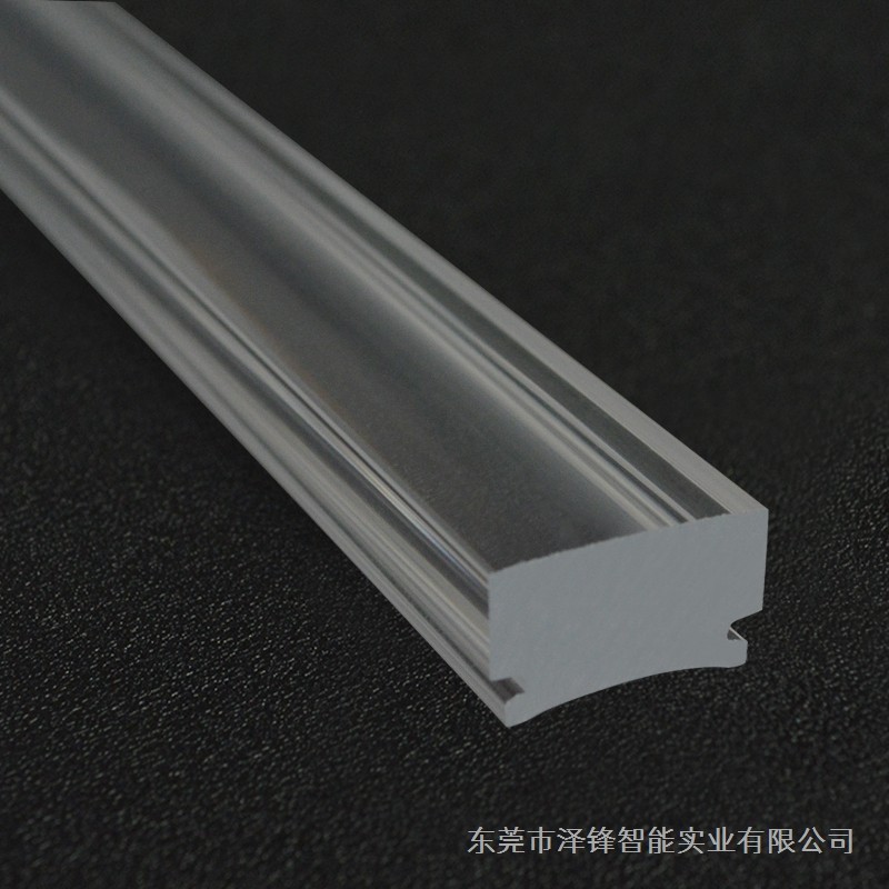 【尺寸26x14mm】有机玻璃异型材 高透光PMMA棒 亚克力透明方棒