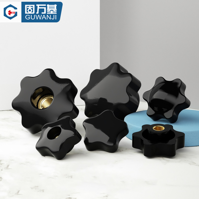 通孔盲星形手拧螺母梅花