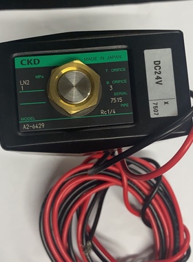 日本CKD电磁阀A2-6429全新A2-5800-02-3原装真品DC24V秒发货