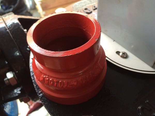 双沟槽大小头100变80变65变50沟槽G型变径大小头异径双沟槽大小头