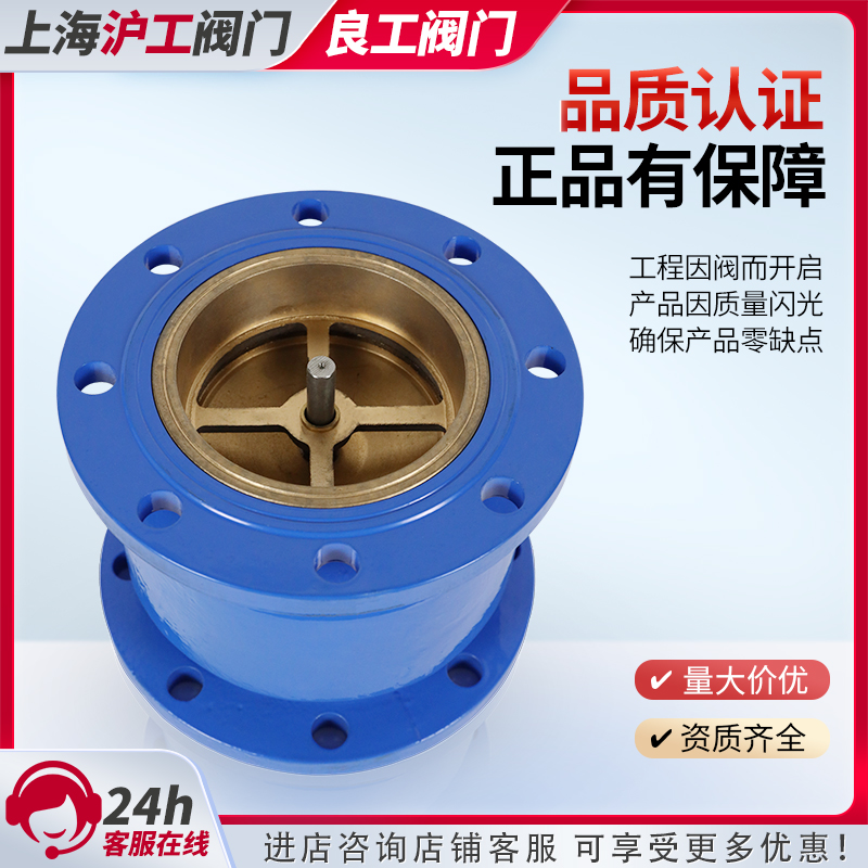 上海沪工阀门法兰消声止