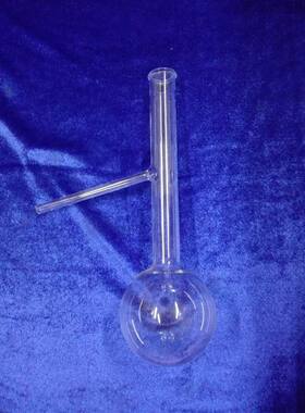 GB/T6536，石英蒸馏烧瓶，125ml 石英烧瓶，125毫升石英蒸馏烧瓶