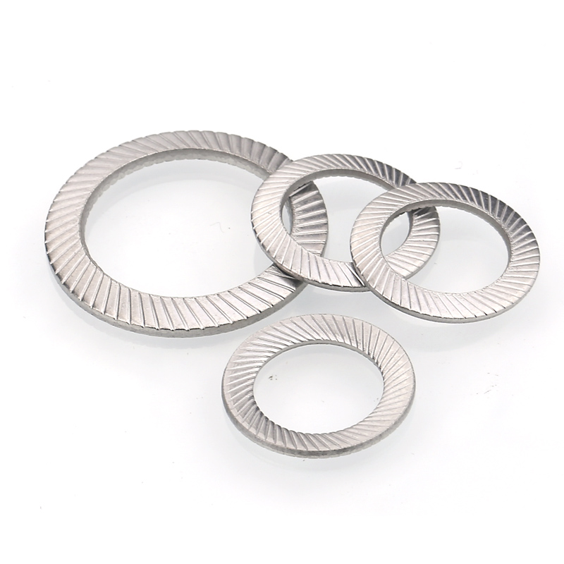 不锈钢双面防滑垫片松锁