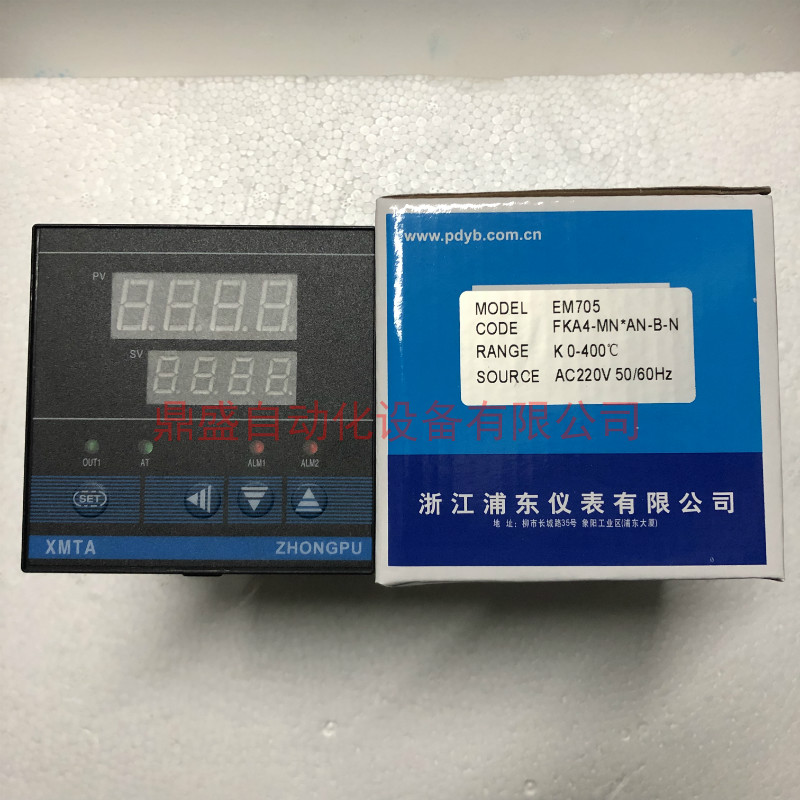 浙江浦东ZHONGPU温控仪表 EM705 FKA4-MN*AN-B-N温度调节仪控制器