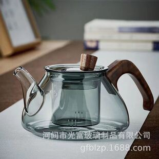 家用花茶水壶加厚过滤水壶煮茶壶器 高硼硅玻璃泡茶壶茶具套装