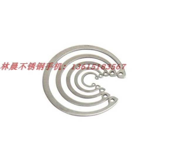 不锈钢型孔用弹性挡圈卡