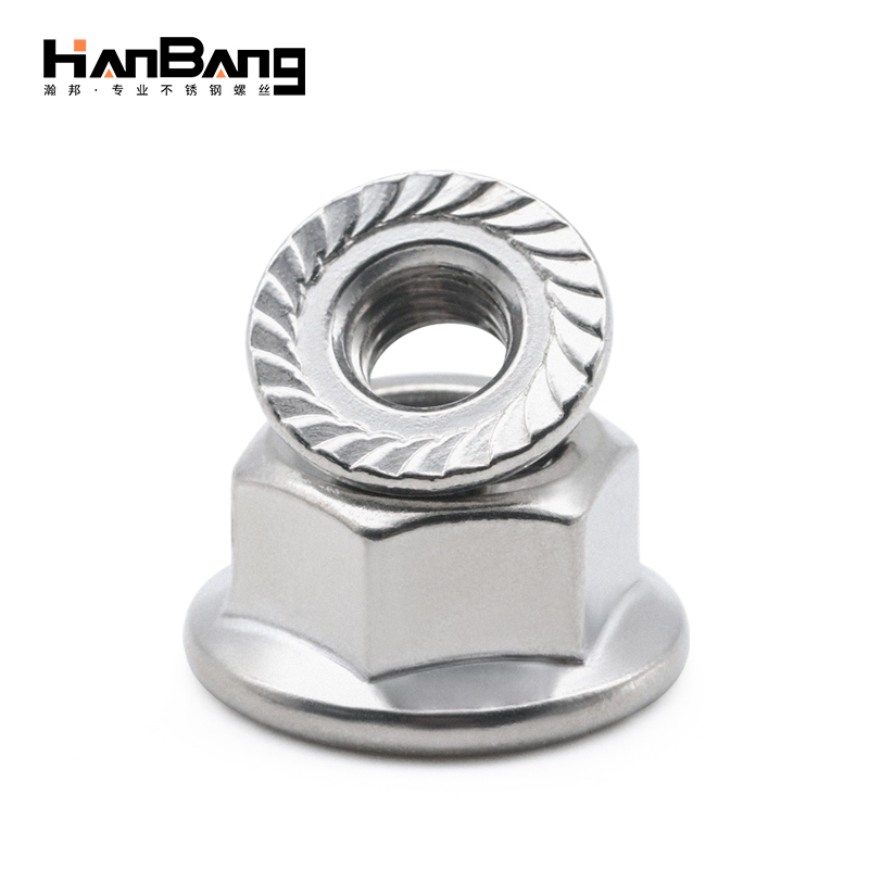 不锈钢法兰螺母丝帽防松