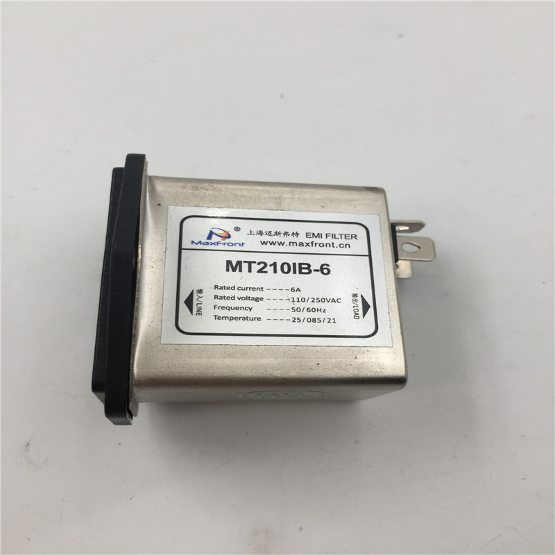 议价IEC插座式功放机箱电源滤波器220V保险开关MT210IB-6 6A