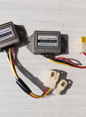 汽车货车农用车发电机智能电子调节器12V24V1500w智能电子调节器