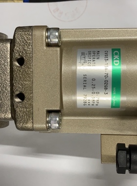 现货CKD冷却电磁阀CVSE3-15A-70-02GB-3全新原装正品当天发货