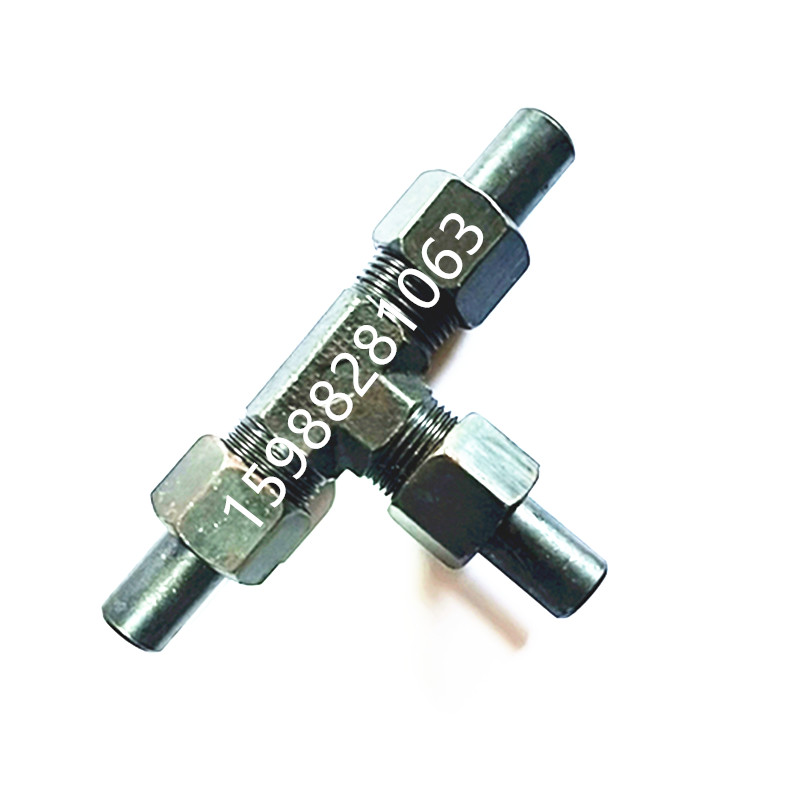 碳钢焊接式活接三通JB972-77液压活接14/16/18/22/对焊三通管接头