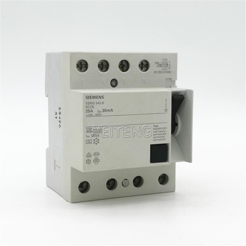 西门子 5SM3342-6 漏电保护断路器空气开关4P 三相四线 5SM1342-0