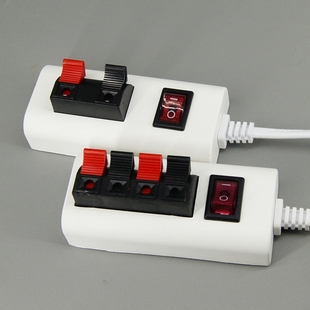 试灯器LED试灯线带夹子带开关老化接线夹灯饰店快速实验检测试器