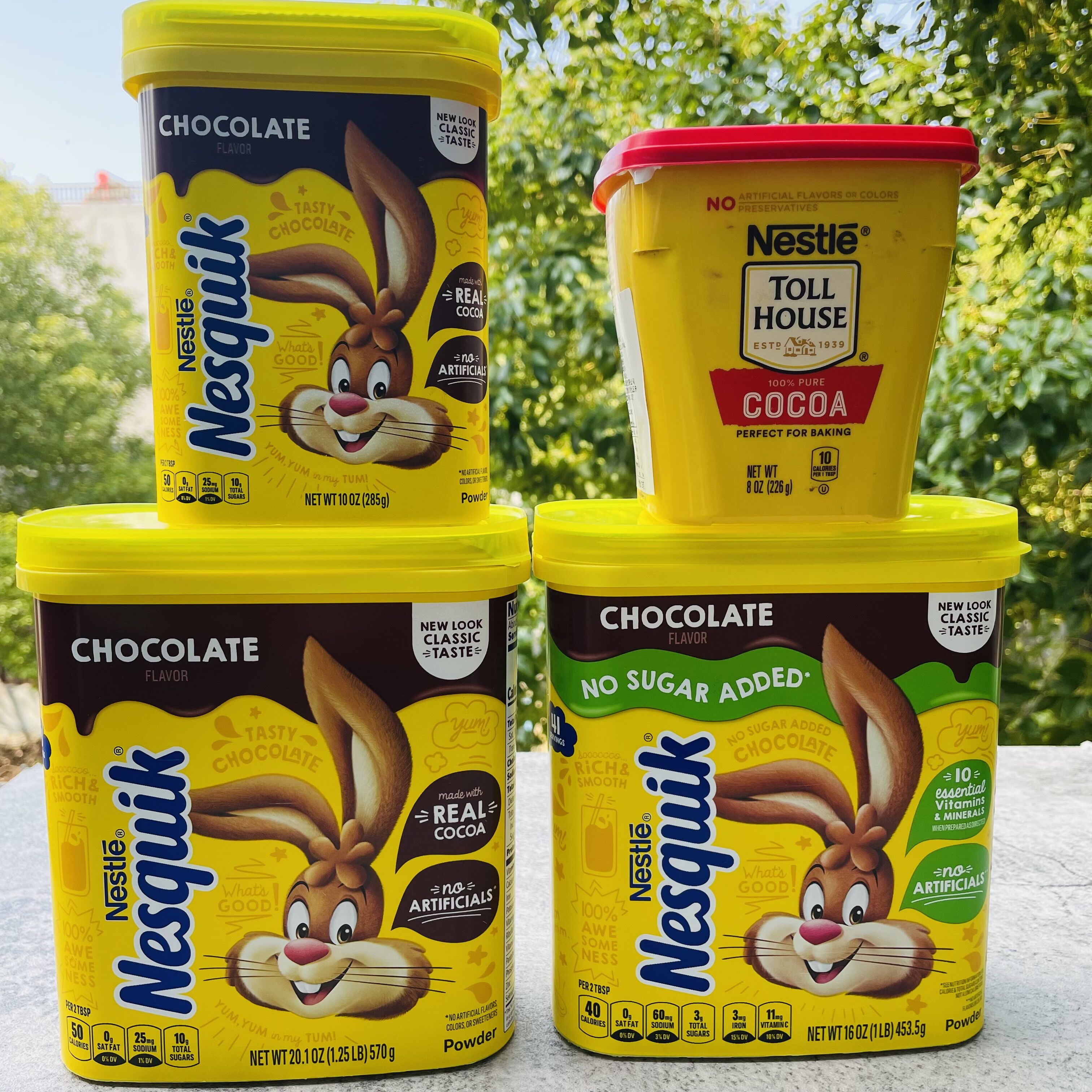 Nestle/雀巢nesquik巧克力味冲饮粉可可粉固体饮料美国进口