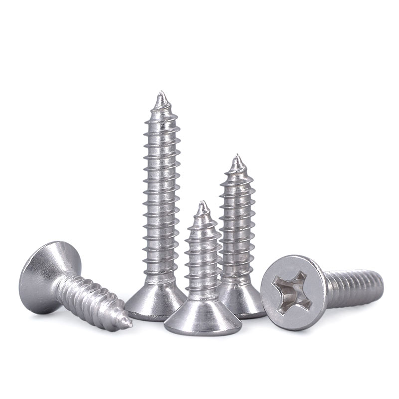 不锈钢十字沉头自攻螺丝