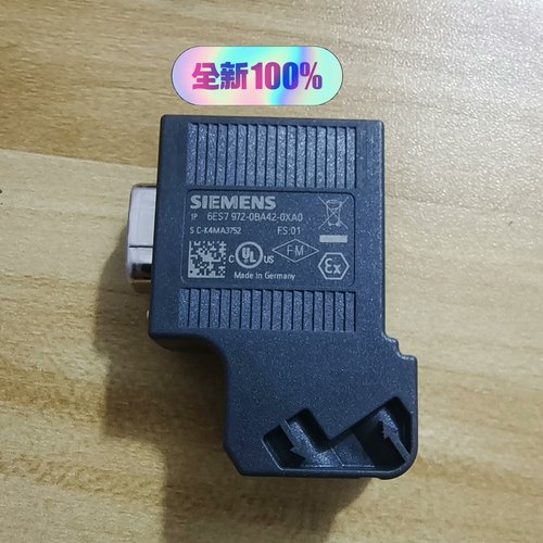 西门子6ES7972-0BA42-0XA0数据总线插头，全新议价