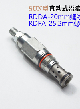 SUN型先导溢流阀RPEE/C可调节压力阀RPGE/C
