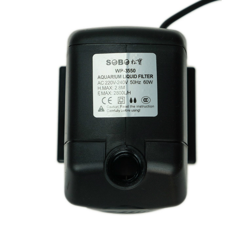 松宝鱼池假山喷泉水泵抽