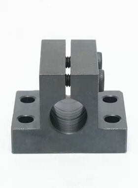 直线光轴支撑座 加厚加宽型4安装孔SK10/12/15/16/20/25/30固定座