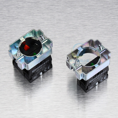 按钮开关触点底座带中板