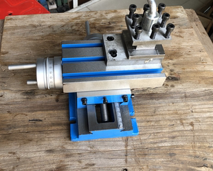 定制车床轮毂修磨工具十字刀架十字刀架车轮机工具木工车床改装