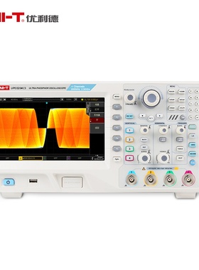 优利德数字荧光示波器UPO3204CS四通道/UPO3202CS两通道200M带宽