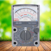 SINKYO日本AM 万用表高精度机械模拟多用表零位中心仪表 200指针式