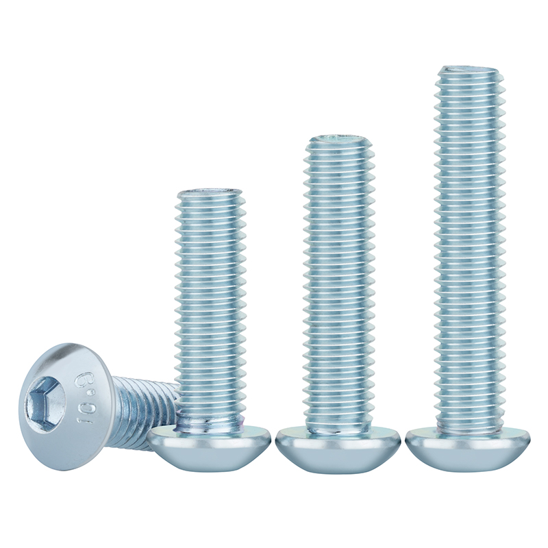 级镀锌盘头内六角螺丝半