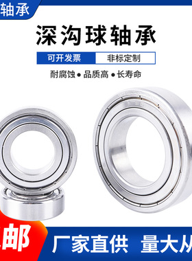 不锈钢304/440滚珠轴承S6300/01/02/03/04/05/06/08310防水深沟球