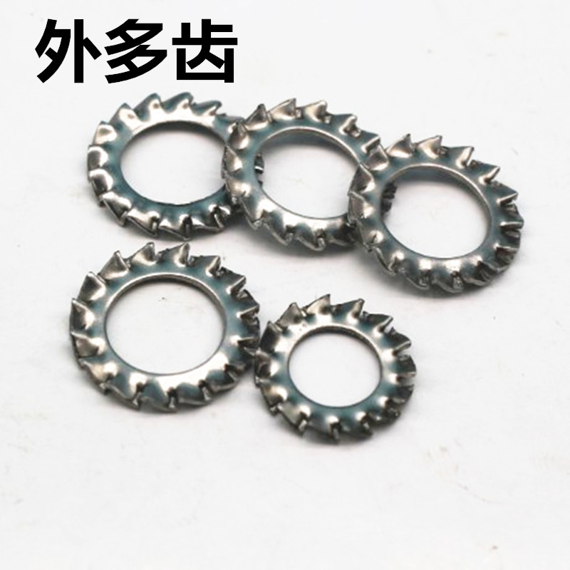 不锈钢内外多齿垫圈防滑