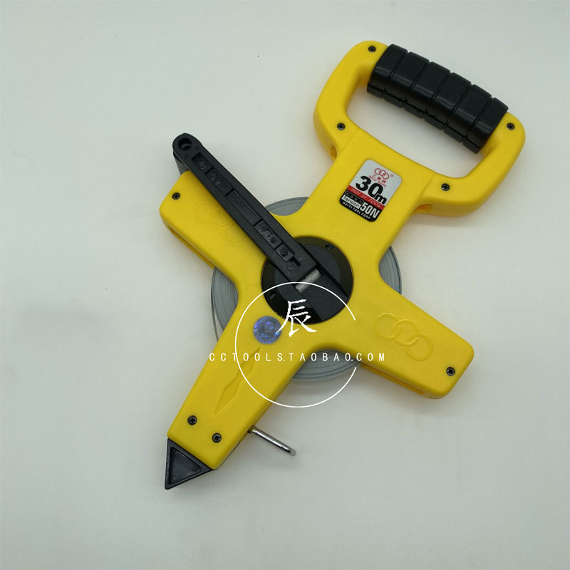 三圈牌手提式架尺钢卷盒