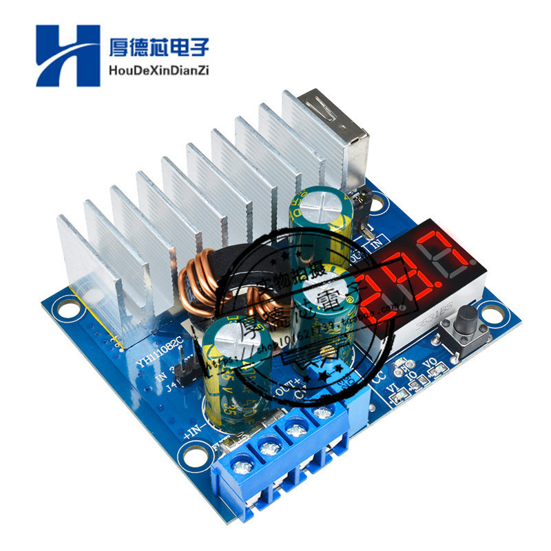 DC-DC转换器可调升压模块电源3-35V6A 100W数显USB电压表,3C数码配件,USB多功能数码宝,淘宝优惠券,粉丝福利购,淘宝优惠卷