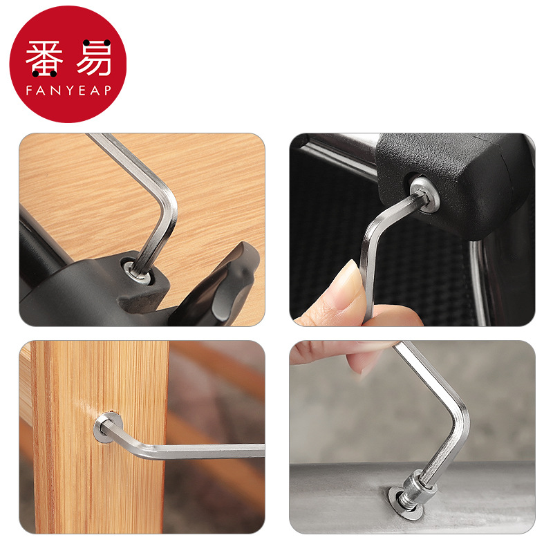 扳手/六角A1P40-六边形五金工具内螺丝刀梅花异形螺丝球头内六