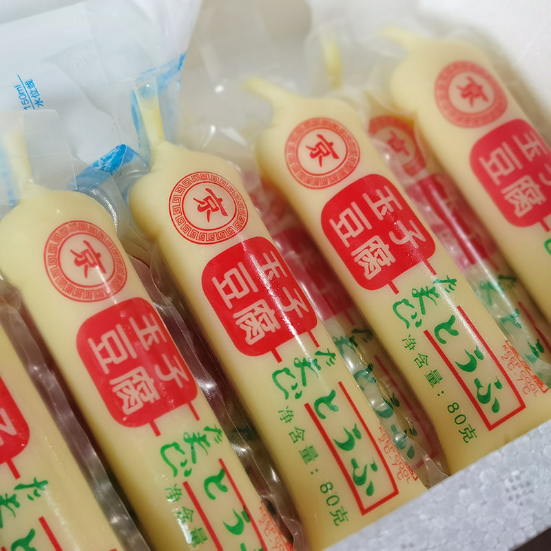 80g*25根麻辣烫 火锅铁板凉拌豆腐日本豆腐鸡蛋玉子豆腐新鲜嫩滑