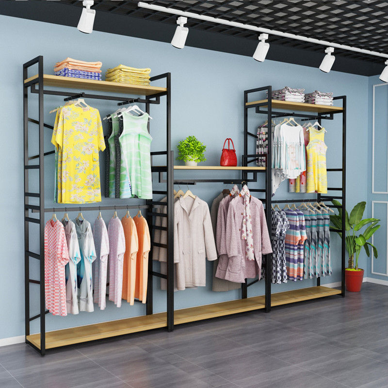 服装店展示架双层男女可