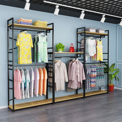 服装店展示架双层男女可