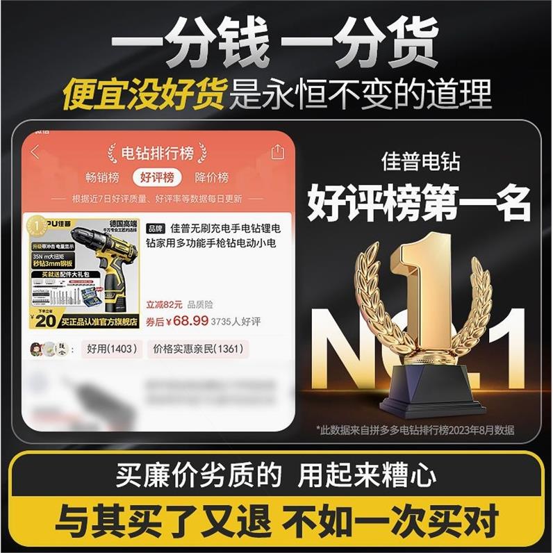 德国进口佳普无刷充电手