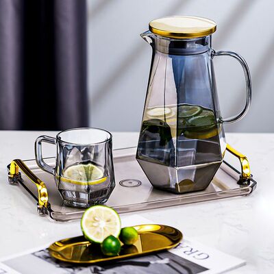 冷水壶钻石高级感玻璃杯