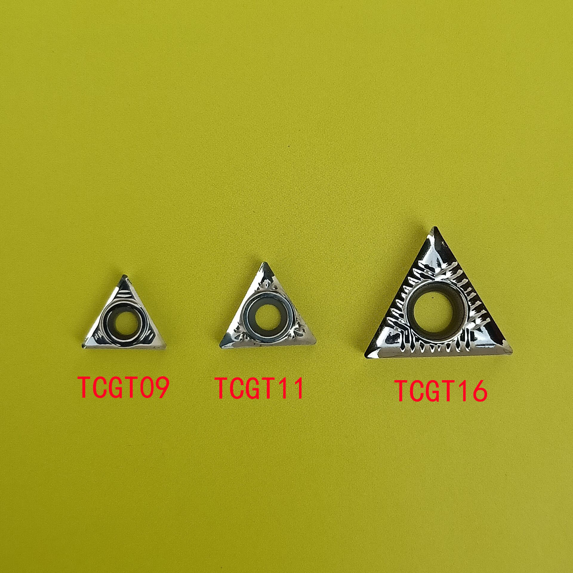 数控铝用内孔刀片三角形