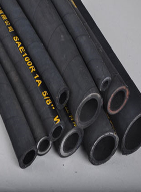 厂家直销 橡胶管 高压油管 内径13mm一层钢丝 耐压23MPa