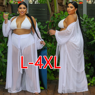 Perspective Plus Piece Sleeves Set Two Sexy Women Bat Size