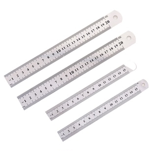 60cm 1.5米测量工具 不锈钢直尺15 钢板尺子加厚金属