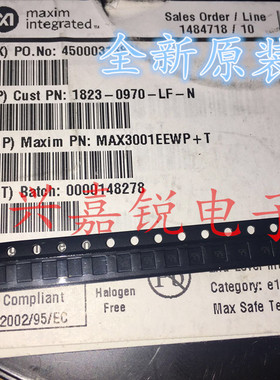 MAX3001EEWP+TMAX3001EEWP 全新原装WLP2 专业电子元件配单配套